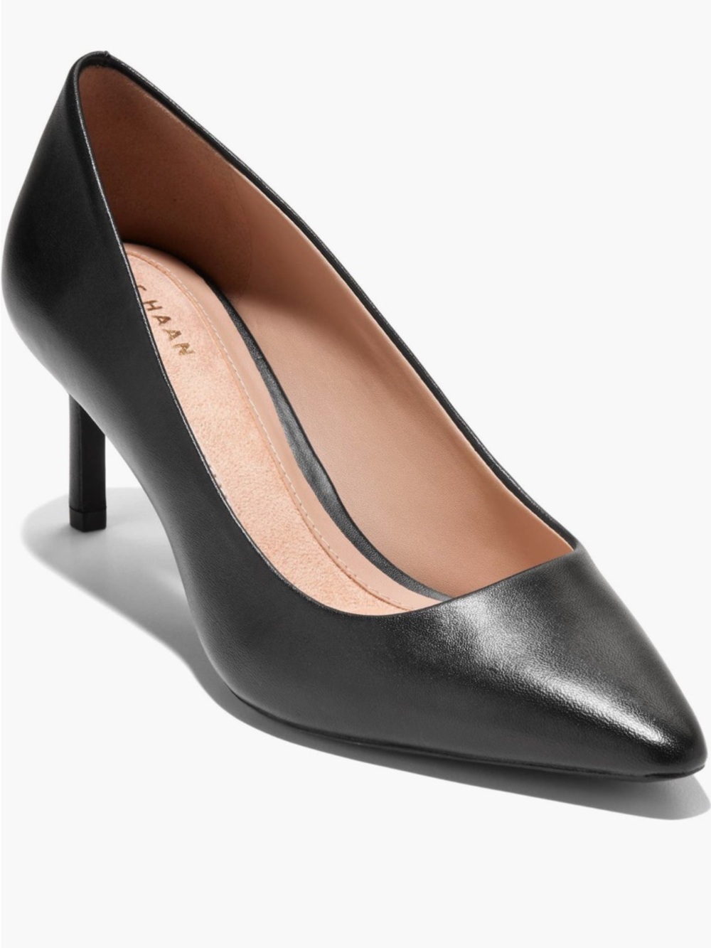Brand New Cole Haan Go-To Janey Pointed-Toe Mid Heel Pumps - Picture 8 of 8